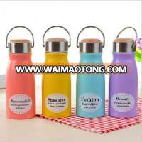 Newly design water bottle stainless steel vacuum flask double wall thermal insulated stainless steel